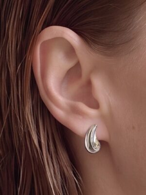 Lune Earrings Silver